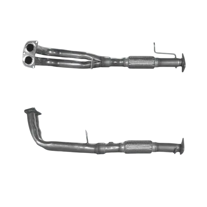 Auspuffrohr Abgasrohr Flexrohr Hosenrohr Abgaskrümmer Rohr bis EURO 2 E-Prüfzeichen für HONDA PRELUDE 2.2L VTEC IMPORT H22A2 Motor u.a. BM CATALYSTS