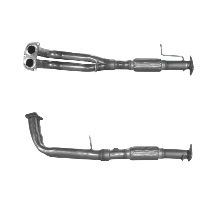 Auspuffrohr Abgasrohr Flexrohr Hosenrohr Abgaskrümmer Rohr bis EURO 2 E-Prüfzeichen für HONDA PRELUDE 2.2L VTEC IMPORT H22A2 Motor u.a. BM CATALYSTS