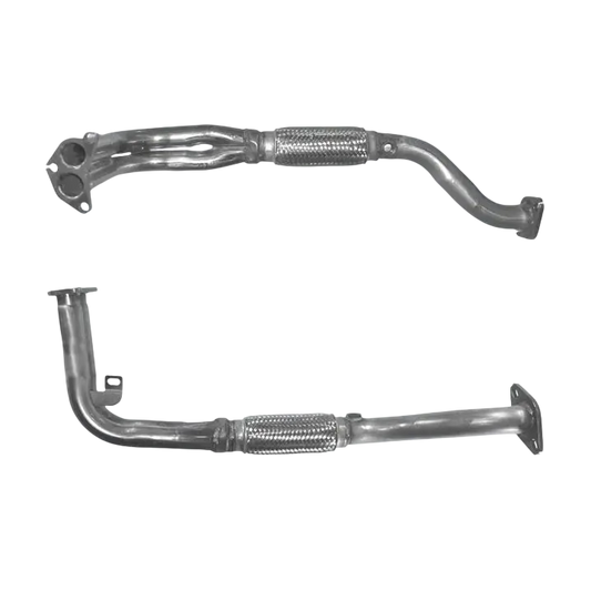 Auspuffrohr Abgasrohr Flexrohr Hosenrohr Abgaskrümmer Rohr bis EURO 2 E-Prüfzeichen für HYUNDAI ACCENT 1.3L  u.a. BM CATALYSTS