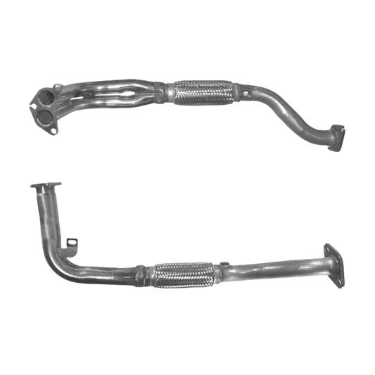 Auspuffrohr Abgasrohr Flexrohr Hosenrohr Abgaskrümmer Rohr bis EURO 2 E-Prüfzeichen für HYUNDAI ACCENT 1.3L  u.a. BM CATALYSTS