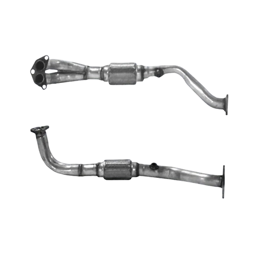 Auspuffrohr Abgasrohr Flexrohr Hosenrohr Abgaskrümmer Rohr bis EURO 2 E-Prüfzeichen für HYUNDAI ACCENT 1.5L Mvi G4EK; G4FK-Motoren u.a. BM CATALYSTS