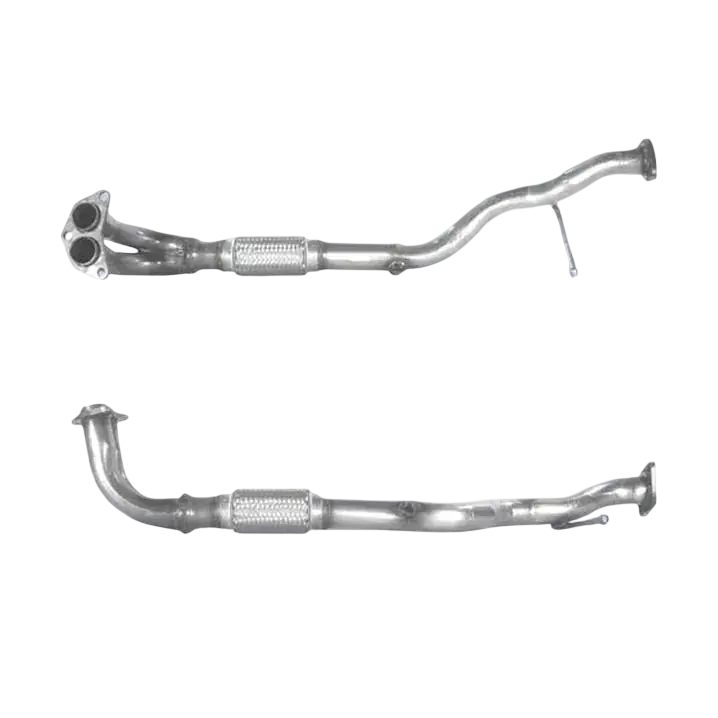 Auspuffrohr Abgasrohr Flexrohr Hosenrohr Abgaskrümmer Rohr bis EURO 2 E-Prüfzeichen für HYUNDAI LANTRA 1.5L G15B; G4DJ-Motoren u.a. BM CATALYSTS