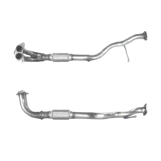 Auspuffrohr Abgasrohr Flexrohr Hosenrohr Abgaskrümmer Rohr bis EURO 2 E-Prüfzeichen für HYUNDAI LANTRA 1.5L G15B; G4DJ-Motoren u.a. BM CATALYSTS