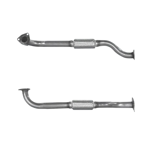 Auspuffrohr Abgasrohr Flexrohr Hosenrohr Abgaskrümmer Rohr bis EURO 2 E-Prüfzeichen für HYUNDAI S COUPE 1.5L MVi 12v G4EK Motor einzeln kein... BM CATALYSTS