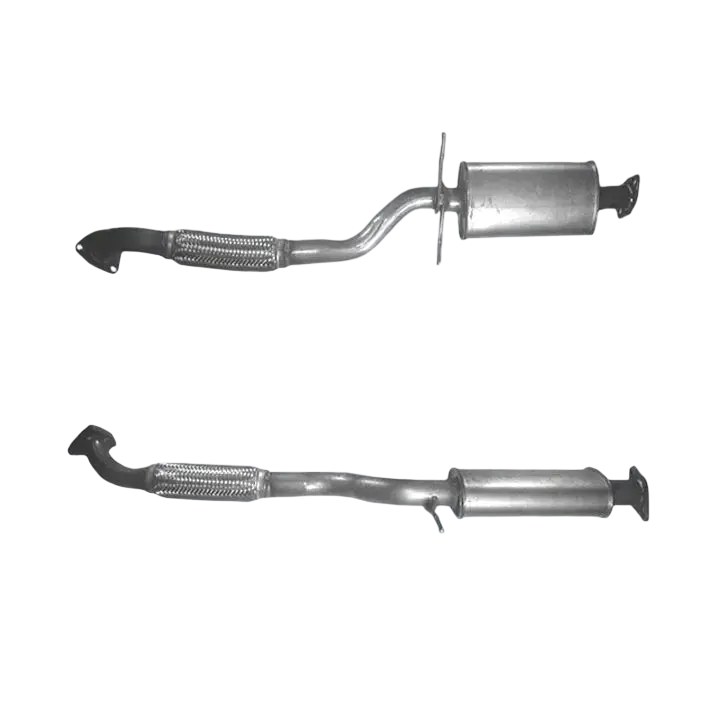 Auspuffrohr Abgasrohr Flexrohr Hosenrohr Abgaskrümmer Rohr bis EURO 2 E-Prüfzeichen für HYUNDAI SONATE 2L Krümmer Kat zu M/Box G4JP-G Motor u.a. BM CATALYSTS