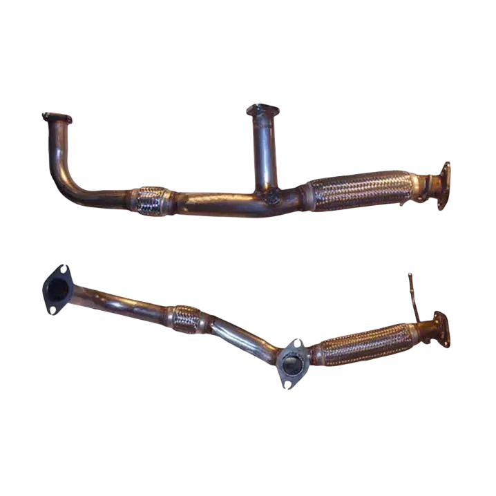 Auspuffrohr Abgasrohr Flexrohr Hosenrohr Abgaskrümmer Rohr bis EURO 2 E-Prüfzeichen für HYUNDAI SONATE 3L V6 G6AT-Motor u.a. BM CATALYSTS