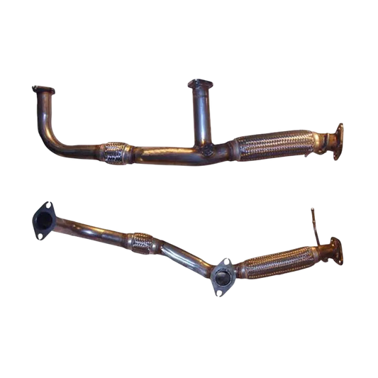 Auspuffrohr Abgasrohr Flexrohr Hosenrohr Abgaskrümmer Rohr bis EURO 2 E-Prüfzeichen für HYUNDAI SONATE 3L V6 G6AT-Motor u.a. BM CATALYSTS