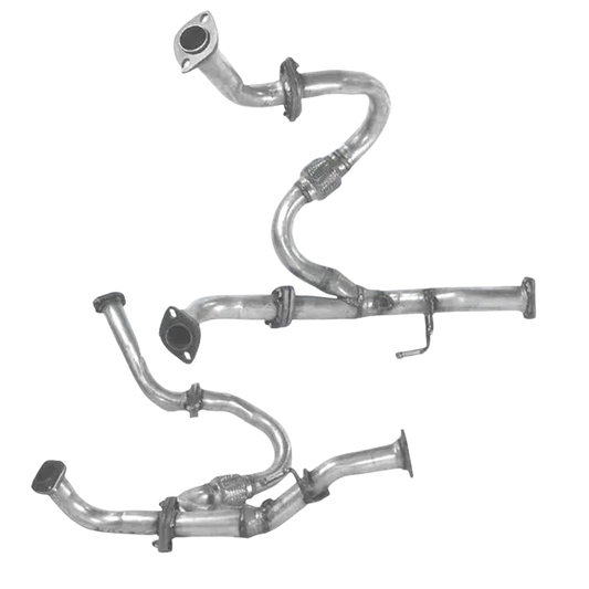 Auspuffrohr Abgasrohr Flexrohr Hosenrohr Abgaskrümmer Rohr bis EURO 2 E-Prüfzeichen für ISUZU TROOPER 3.2L V6 24 V Automatik... BM CATALYSTS