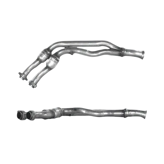 Auspuffrohr Abgasrohr Flexrohr Hosenrohr Abgaskrümmer Rohr bis EURO 2 E-Prüfzeichen für JAGUAR XJ6 3.2L Tasse für Kat mit Pre-Kats u.a. BM CATALYSTS