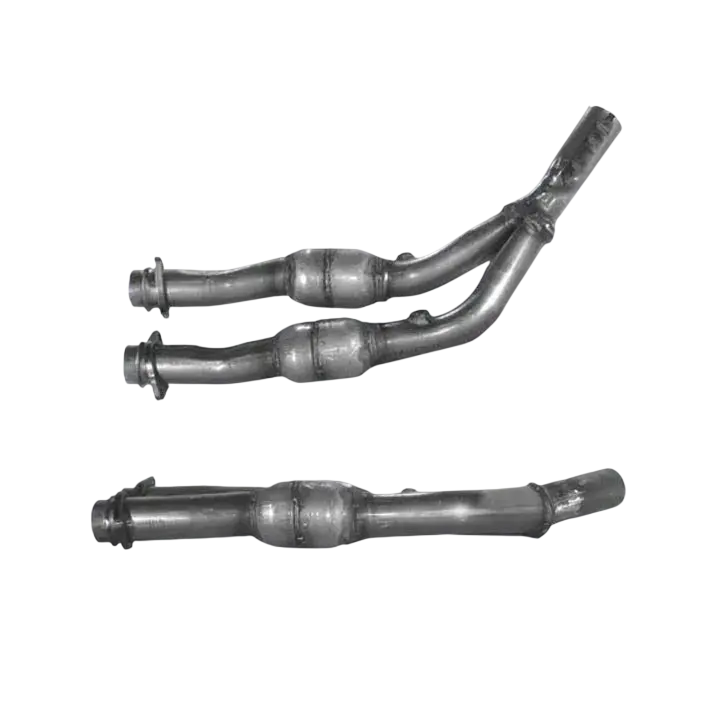 Auspuffrohr Abgasrohr Flexrohr Hosenrohr Abgaskrümmer Rohr bis EURO 2 E-Prüfzeichen für JAGUAR XJR 4L Supercharged Slot für Kat mit Pre-Kats... BM CATALYSTS