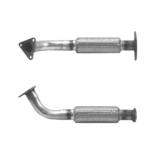 Auspuffrohr Abgasrohr Flexrohr Hosenrohr Abgaskrümmer Rohr bis EURO 2 E-Prüfzeichen für KIA SEPHIA 1.5L B5 Motor u.a. BM CATALYSTS