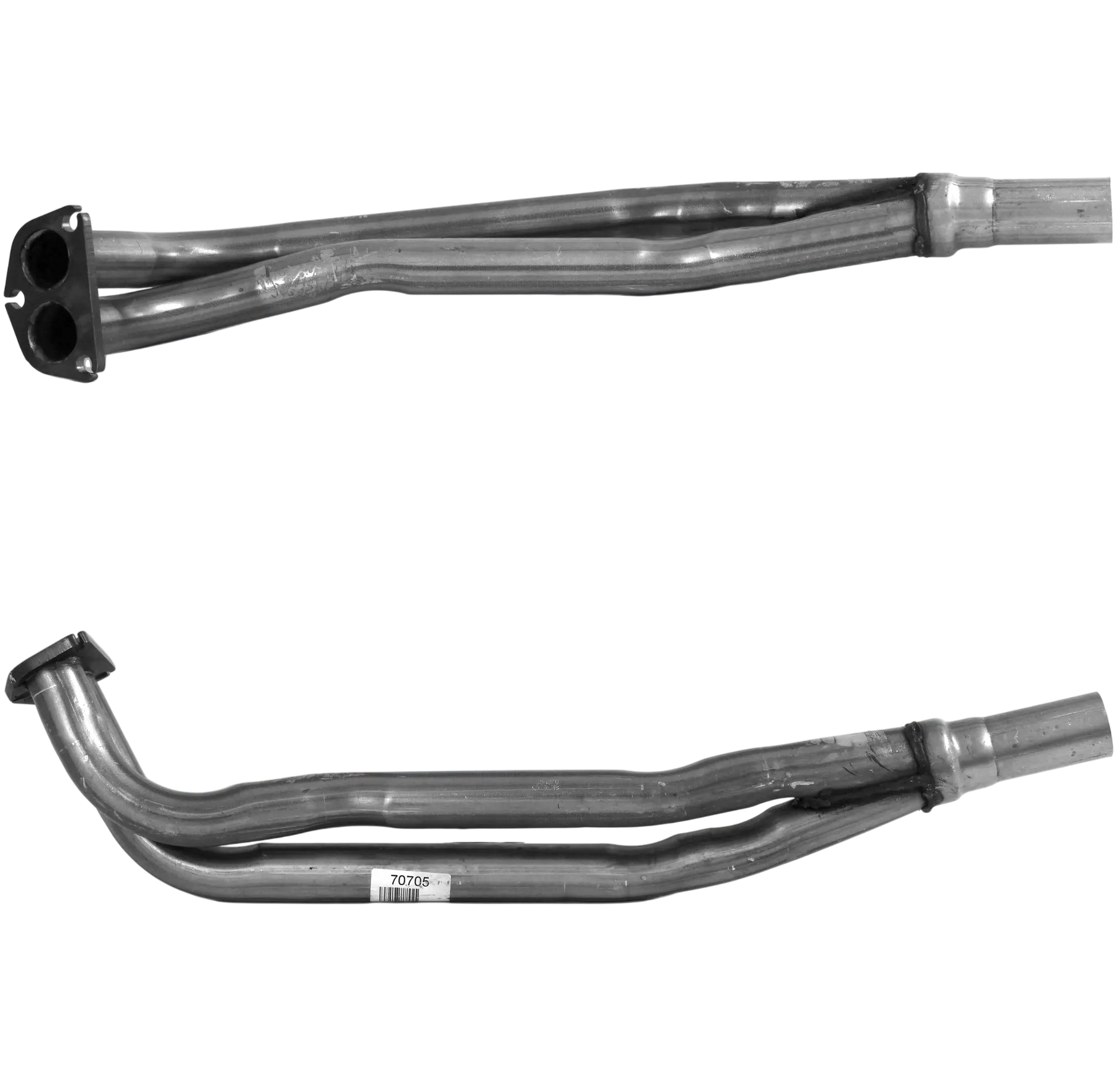 Auspuffrohr Abgasrohr Flexrohr Hosenrohr Abgaskrümmer Rohr bis EURO 2 E-Prüfzeichen für LAND ROVER DISCOVERY 3.5L 22D Motor; ohne Katalysator... BM CATALYSTS
