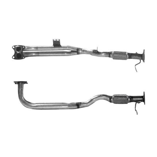 Auspuffrohr Abgasrohr Flexrohr Hosenrohr Abgaskrümmer Rohr bis EURO 2 E-Prüfzeichen für LAND ROVER FREELANDER 1.8L 18K4F u.a. BM CATALYSTS