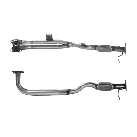 Auspuffrohr Abgasrohr Flexrohr Hosenrohr Abgaskrümmer Rohr bis EURO 2 E-Prüfzeichen für LAND ROVER FREELANDER 1.8L 18K4F u.a. BM CATALYSTS