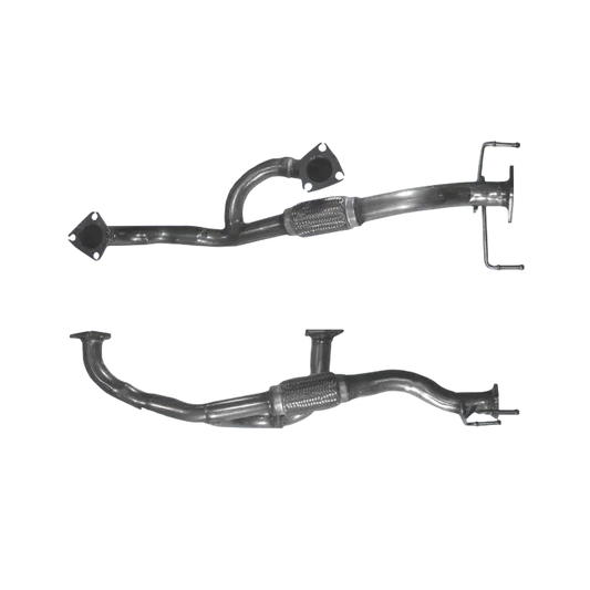 Auspuffrohr Abgasrohr Flexrohr Hosenrohr Abgaskrümmer Rohr bis EURO 2 E-Prüfzeichen für MAZDA XEDOS 6 2L V6 KF1 Motor u.a. BM CATALYSTS