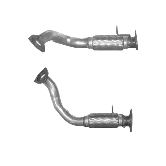 Auspuffrohr Abgasrohr Flexrohr Hosenrohr Abgaskrümmer Rohr bis EURO 2 E-Prüfzeichen für MG ZS 2L TD 20 T2N Motor u.a. BM CATALYSTS