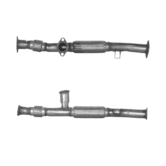 Auspuffrohr Abgasrohr Flexrohr Hosenrohr Abgaskrümmer Rohr bis EURO 2 E-Prüfzeichen für MITSUBISHI 3000GT 3L Twin Turbo 6G72 Motor u.a. BM CATALYSTS