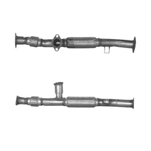 Auspuffrohr Abgasrohr Flexrohr Hosenrohr Abgaskrümmer Rohr bis EURO 2 E-Prüfzeichen für MITSUBISHI 3000GT 3L Twin Turbo 6G72 Motor u.a. BM CATALYSTS