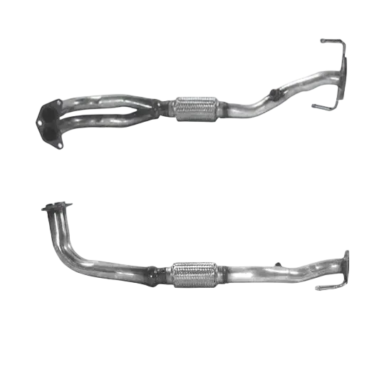 Auspuffrohr Abgasrohr Flexrohr Hosenrohr Abgaskrümmer Rohr bis EURO 2 E-Prüfzeichen für MITSUBISHI COLT 1.6L 16-V-4G92-Motor u.a. BM CATALYSTS