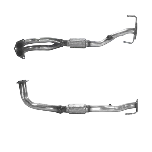 Auspuffrohr Abgasrohr Flexrohr Hosenrohr Abgaskrümmer Rohr bis EURO 2 E-Prüfzeichen für MITSUBISHI COLT 1.6L 16-V-4G92-Motor u.a. BM CATALYSTS