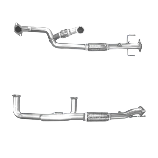 Auspuffrohr Abgasrohr Flexrohr Hosenrohr Abgaskrümmer Rohr bis EURO 2 E-Prüfzeichen für MITSUBISHI FTO 2L V6 24 V MIVEC und nicht MIVEC u.a. BM CATALYSTS
