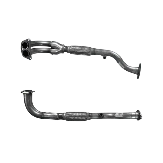 Auspuffrohr Abgasrohr Flexrohr Hosenrohr Abgaskrümmer Rohr bis EURO 2 E-Prüfzeichen für MITSUBISHI GALANT 2.4L Gdi 4G64 Motor... BM CATALYSTS