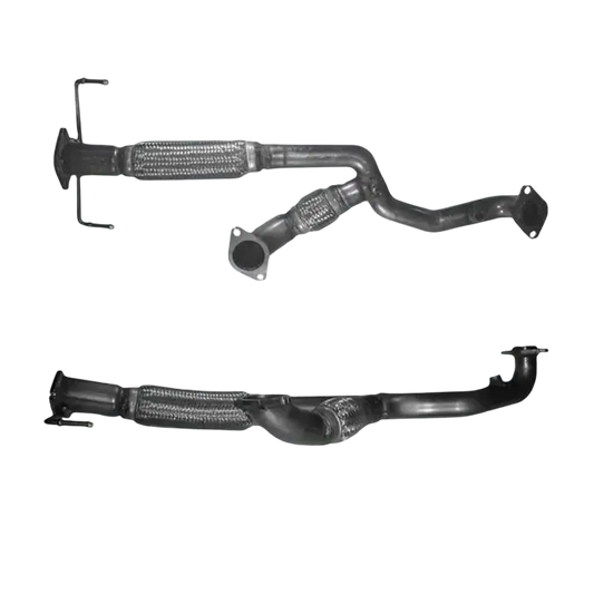 Auspuffrohr Abgasrohr Flexrohr Hosenrohr Abgaskrümmer Rohr bis EURO 2 E-Prüfzeichen für MITSUBISHI GALANT 2.5L V6 SPORT 6A13 Motor u.a. BM CATALYSTS