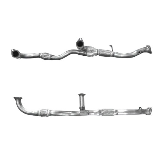 Auspuffrohr Abgasrohr Flexrohr Hosenrohr Abgaskrümmer Rohr bis EURO 2 E-Prüfzeichen für MITSUBISHI GALANT 2.5L VR-4 Twin Turbo V6 24 V EC5... BM CATALYSTS