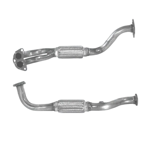 Auspuffrohr Abgasrohr Flexrohr Hosenrohr Abgaskrümmer Rohr bis EURO 2 E-Prüfzeichen für MITSUBISHI GALANT 2L 16-V-4G93-Motor u.a. BM CATALYSTS
