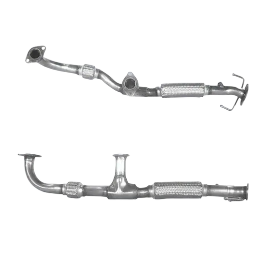 Auspuffrohr Abgasrohr Flexrohr Hosenrohr Abgaskrümmer Rohr bis EURO 2 E-Prüfzeichen für MITSUBISHI GALANT 2L V6 24v 6A12 Motor u.a. BM CATALYSTS