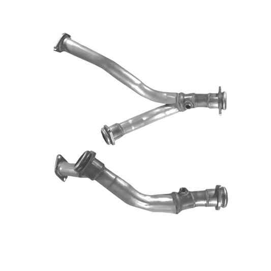 Auspuffrohr Abgasrohr Flexrohr Hosenrohr Abgaskrümmer Rohr bis EURO 2 E-Prüfzeichen für MITSUBISHI PAJERO 3L 24 V rechte Seite u.a. BM CATALYSTS