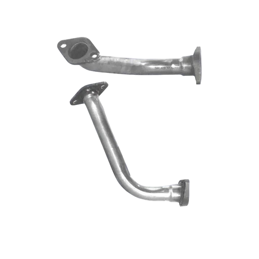 Auspuffrohr Abgasrohr Flexrohr Hosenrohr Abgaskrümmer Rohr bis EURO 2 E-Prüfzeichen für MITSUBISHI PAJERO 3L Mk.1 12 V linke Seite u.a. BM CATALYSTS