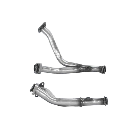 Auspuffrohr Abgasrohr Flexrohr Hosenrohr Abgaskrümmer Rohr bis EURO 2 E-Prüfzeichen für MITSUBISHI PAJERO 3L Mk.1 12 V rechte Seite u.a. BM CATALYSTS