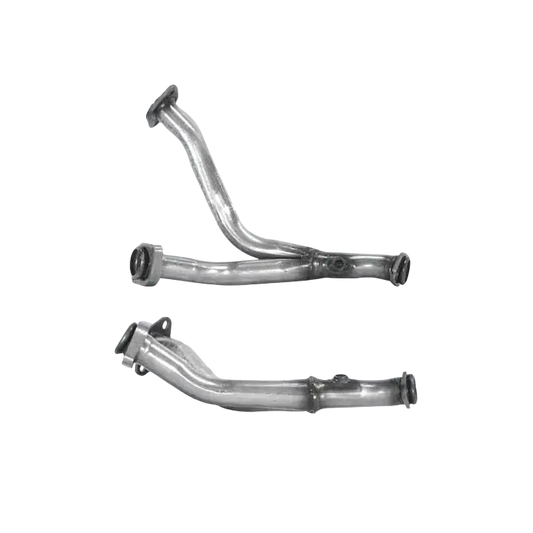 Auspuffrohr Abgasrohr Flexrohr Hosenrohr Abgaskrümmer Rohr bis EURO 2 E-Prüfzeichen für MITSUBISHI PAJERO 3L Mk.1 12 V rechte Seite u.a. BM CATALYSTS