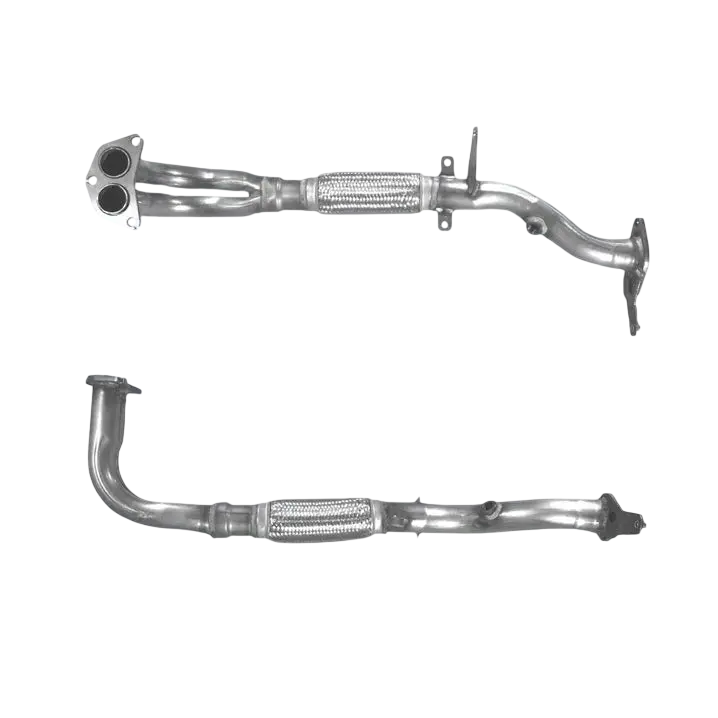 Auspuffrohr Abgasrohr Flexrohr Hosenrohr Abgaskrümmer Rohr bis EURO 2 E-Prüfzeichen für MITSUBISHI SPACE 1.8L GDi 16v 4G93 Motor twin f/pipe... BM CATALYSTS