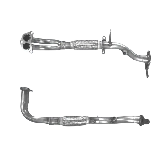 Auspuffrohr Abgasrohr Flexrohr Hosenrohr Abgaskrümmer Rohr bis EURO 2 E-Prüfzeichen für MITSUBISHI SPACE 1.8L GDi 16v 4G93 Motor twin f/pipe... BM CATALYSTS
