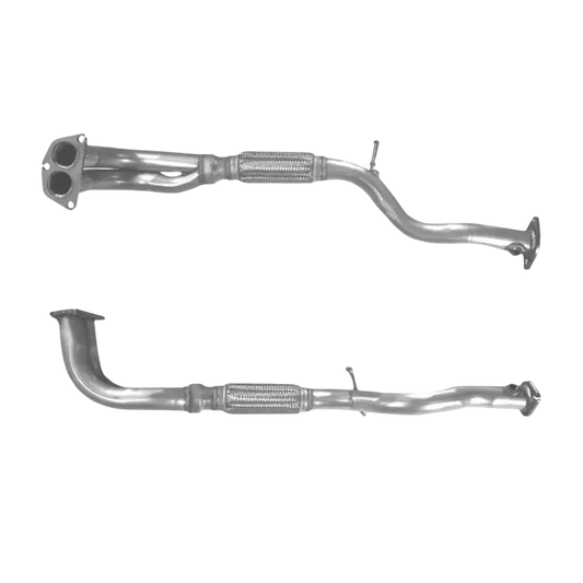 Auspuffrohr Abgasrohr Flexrohr Hosenrohr Abgaskrümmer Rohr bis EURO 2 E-Prüfzeichen für MITSUBISHI SPACE 2.4L GDi Benzin 4G64 Motor u.a. BM CATALYSTS