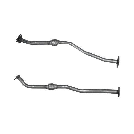 Auspuffrohr Abgasrohr Flexrohr Hosenrohr Abgaskrümmer Rohr bis EURO 2 E-Prüfzeichen für NISSAN ALMERA 1.6L GA16DE-Motor u.a. BM CATALYSTS
