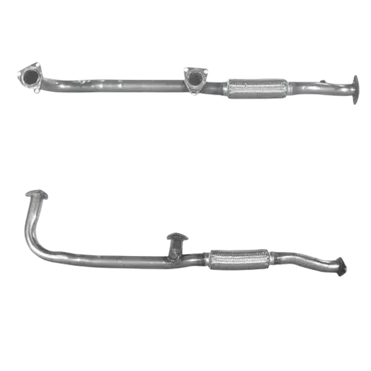 Auspuffrohr Abgasrohr Flexrohr Hosenrohr Abgaskrümmer Rohr bis EURO 2 E-Prüfzeichen für NISSAN MAXIMA 3L V6 VG30E Motor u.a. BM CATALYSTS