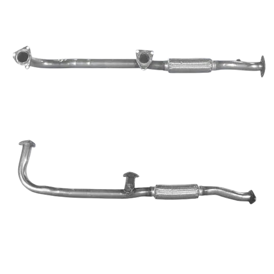 Auspuffrohr Abgasrohr Flexrohr Hosenrohr Abgaskrümmer Rohr bis EURO 2 E-Prüfzeichen für NISSAN MAXIMA 3L V6 VG30E Motor u.a. BM CATALYSTS