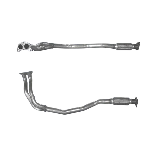 Auspuffrohr Abgasrohr Flexrohr Hosenrohr Abgaskrümmer Rohr bis EURO 2 E-Prüfzeichen für NISSAN PATROUILLIEREN 4.2L TD42 Motor u.a. BM CATALYSTS