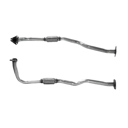 Auspuffrohr Abgasrohr Flexrohr Hosenrohr Abgaskrümmer Rohr bis EURO 2 E-Prüfzeichen für NISSAN PRIMERA 1.6L SPi Kombi Typ W10; GA16DS u.a. BM CATALYSTS