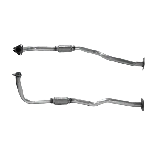 Auspuffrohr Abgasrohr Flexrohr Hosenrohr Abgaskrümmer Rohr bis EURO 2 E-Prüfzeichen für NISSAN PRIMERA 1.6L SPi Kombi Typ W10; GA16DS u.a. BM CATALYSTS