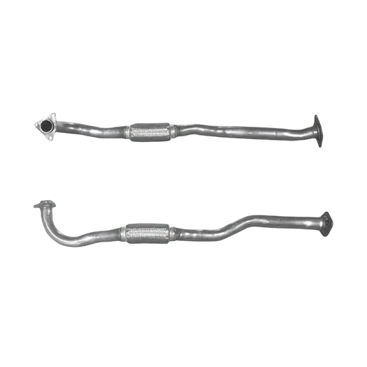 Auspuffrohr Abgasrohr Flexrohr Hosenrohr Abgaskrümmer Rohr bis EURO 2 E-Prüfzeichen für NISSAN PRIMERA 2L 16V Kombi Typ W10; SR20DI/E-Motor u.a. BM CATALYSTS