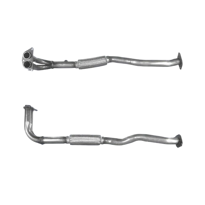 Auspuffrohr Abgasrohr Flexrohr Hosenrohr Abgaskrümmer Rohr bis EURO 2 E-Prüfzeichen für NISSAN PRIMERA 2L 16V Kombi Typ W10; SR20DI u.a. BM CATALYSTS