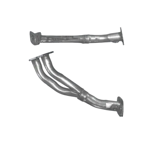 Auspuffrohr Abgasrohr Flexrohr Hosenrohr Abgaskrümmer Rohr bis EURO 2 E-Prüfzeichen für NISSAN SERENA 2L SR20DE Motor 18mm Lambda u.a. BM CATALYSTS