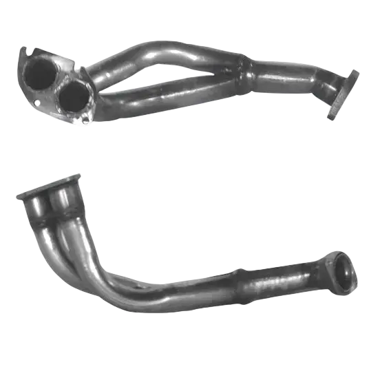 Auspuffrohr Abgasrohr Flexrohr Hosenrohr Abgaskrümmer Rohr bis EURO 2 E-Prüfzeichen für OPEL ASTRA F 1.4L 16v Ecotec-4 Schaltgetriebe u.a. BM CATALYSTS