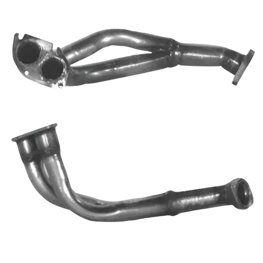 Auspuffrohr Abgasrohr Flexrohr Hosenrohr Abgaskrümmer Rohr bis EURO 2 E-Prüfzeichen für OPEL ASTRA F 1.4L 16v Ecotec-4 Schaltgetriebe u.a. BM CATALYSTS