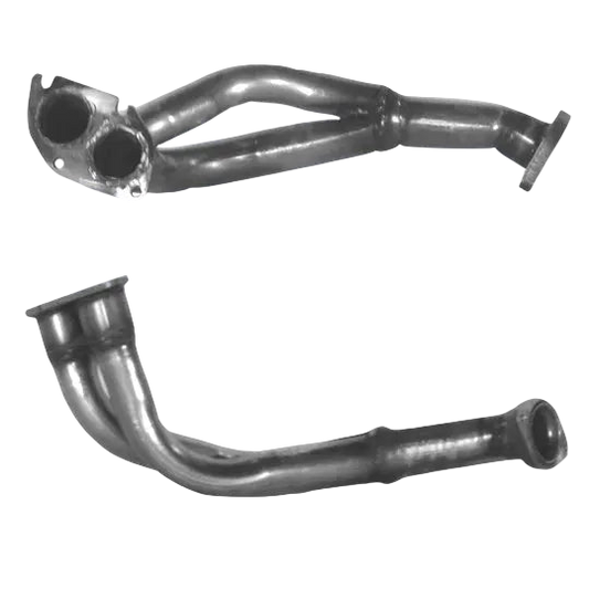 Auspuffrohr Abgasrohr Flexrohr Hosenrohr Abgaskrümmer Rohr bis EURO 2 E-Prüfzeichen für OPEL ASTRA F 1.4L 16v Ecotec-4 Schaltgetriebe u.a. BM CATALYSTS