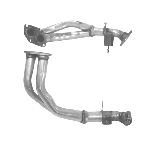 Auspuffrohr Abgasrohr Flexrohr Hosenrohr Abgaskrümmer Rohr bis EURO 2 E-Prüfzeichen für OPEL ASTRA F 1.6L 8v Mpi Schaltgetriebe u.a. BM CATALYSTS